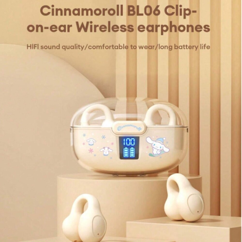 Cinnamaroll  Wireless Earbuds Rechargeable Hello Kitty NWT